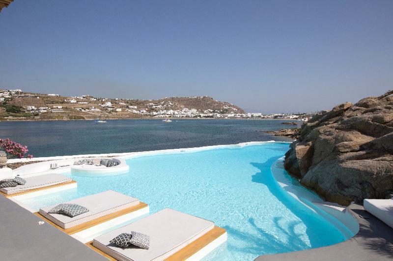 Dreambox Mykonos Suites Орнос Экстерьер фото
