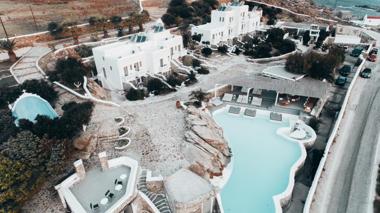 Dreambox Mykonos Suites Орнос Экстерьер фото