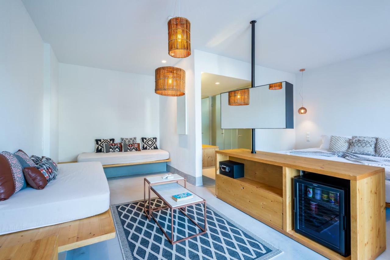 Dreambox Mykonos Suites Орнос Экстерьер фото