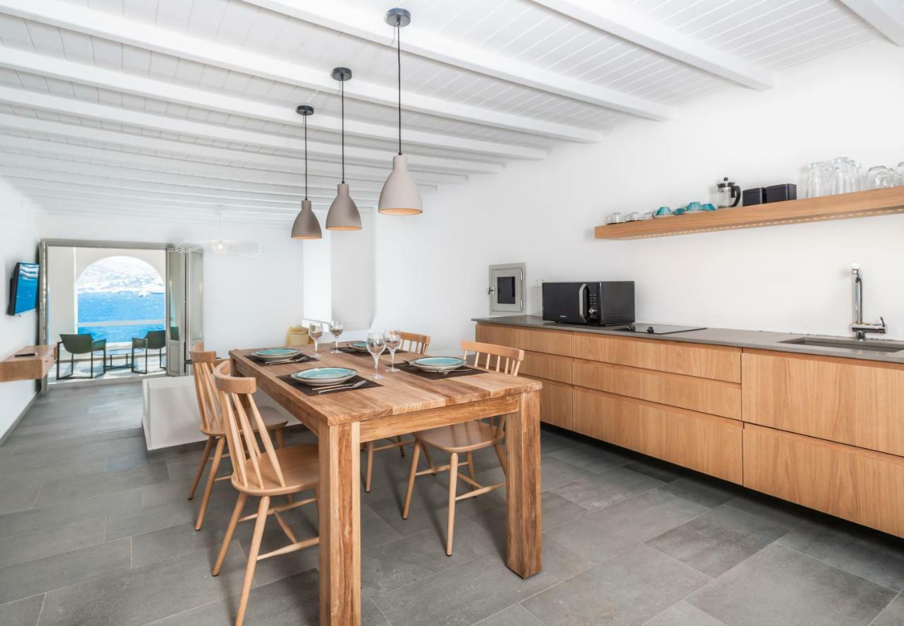 Dreambox Mykonos Suites Орнос Экстерьер фото