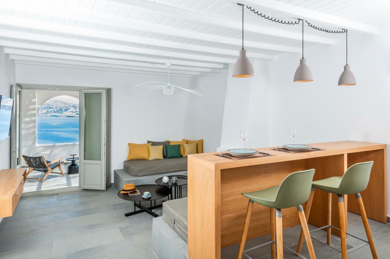 Dreambox Mykonos Suites Орнос Экстерьер фото