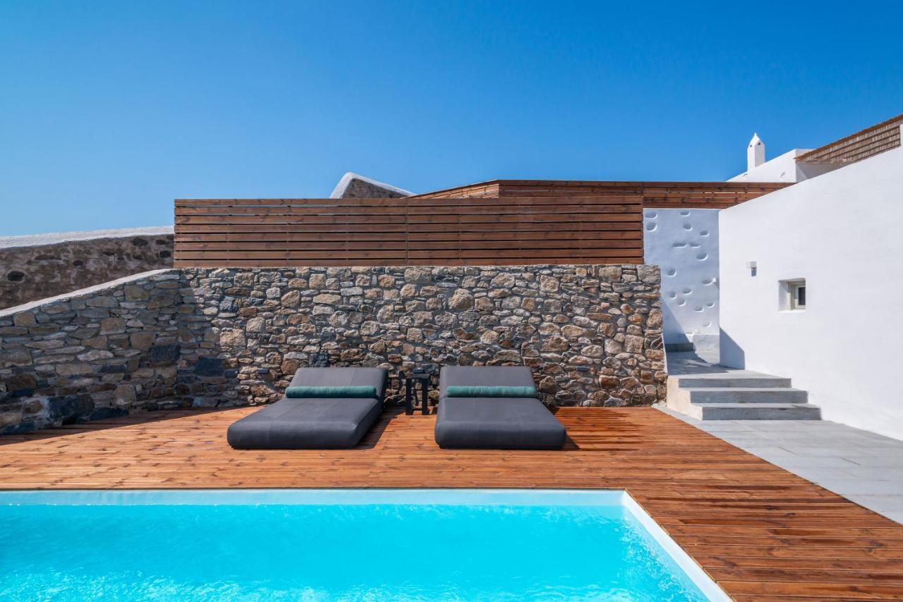 Dreambox Mykonos Suites Орнос Экстерьер фото